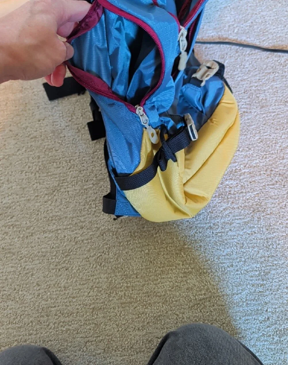 Dakine Blue Ski/Snowbard Backpack